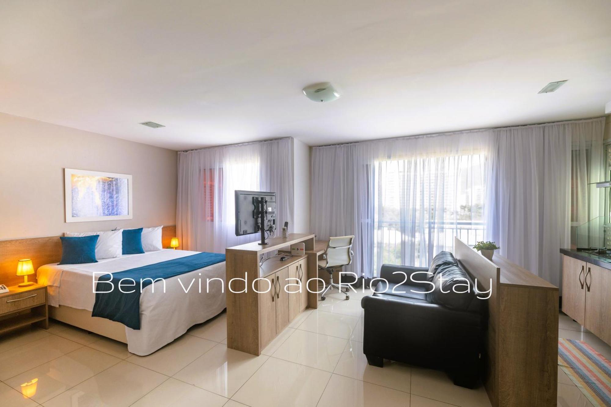 Verano Stay Flat Com Garagem E Wi-Fi - Parque Olimpico Рио-де-Жанейро Экстерьер фото