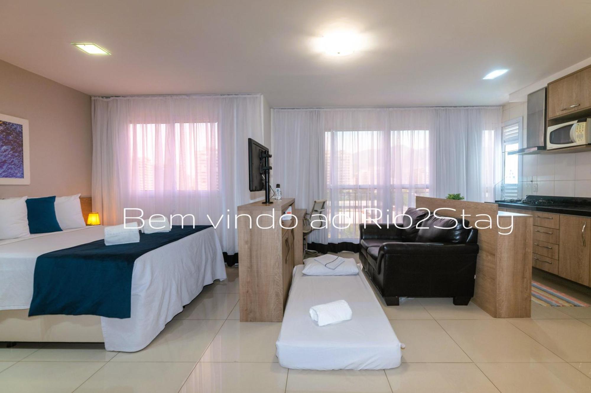Verano Stay Flat Com Garagem E Wi-Fi - Parque Olimpico Рио-де-Жанейро Экстерьер фото